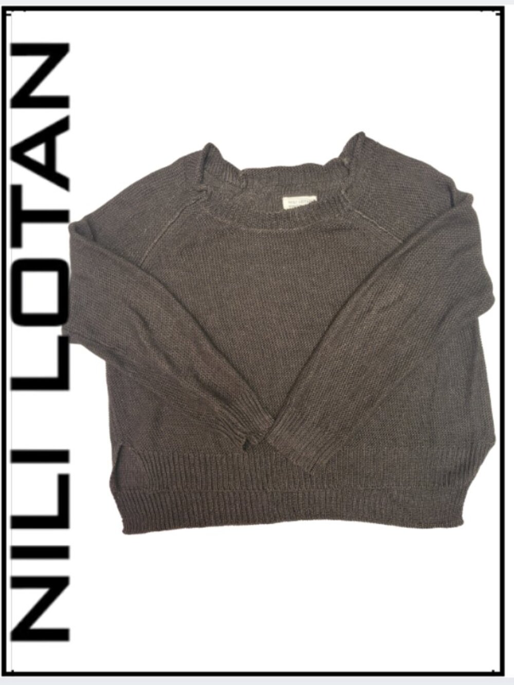 Nili Lotan Laurel crew neck sweater